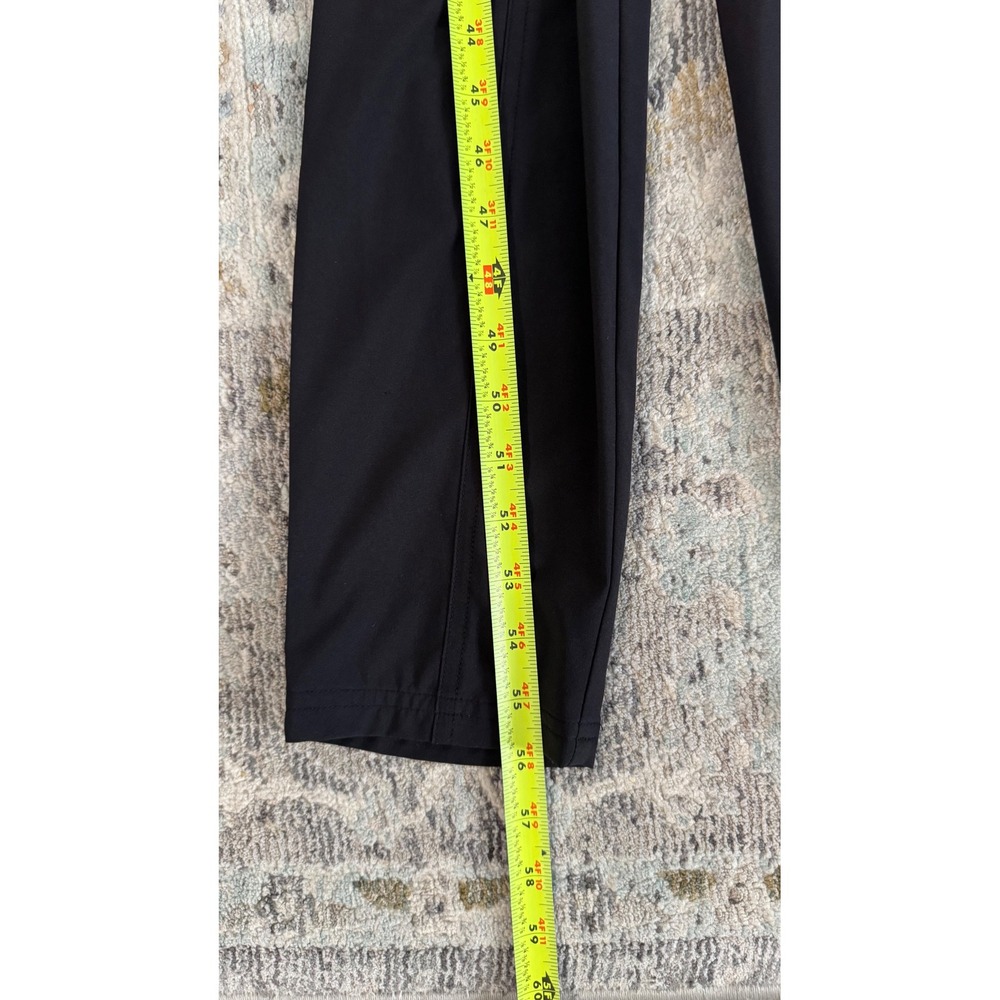 Athleta Black Sleeveless Scoop Neck Elastic Waist Tapered Leg Jumpsuit Size 4 - Picture 7 of 7